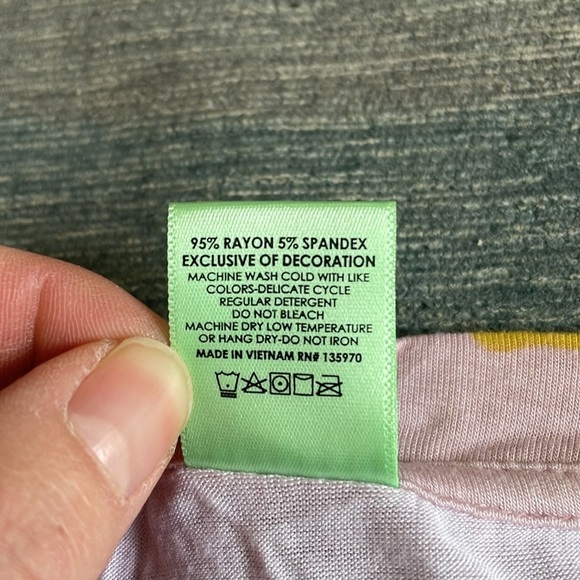 Honey Dew Lemon T Shirt Pajama Dress - Picture 8 of 8